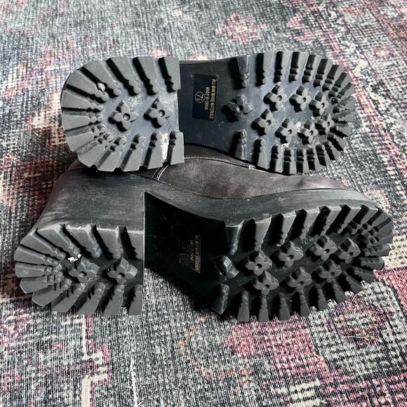 Vintage 90s LEI chunky lace up oxfords - Picture 4 of 7